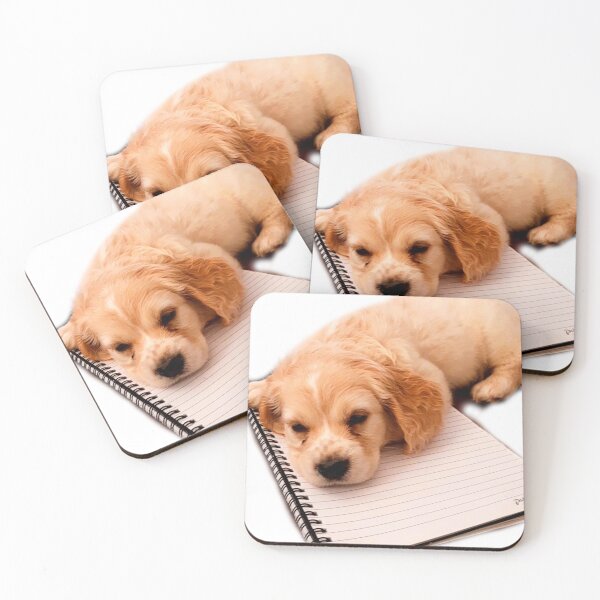 Item preview, Too sleepy to work cute dog picture designed and sold by Delightandarts.