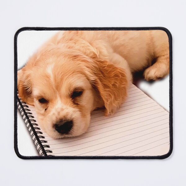 Item preview, Too sleepy to work cute dog picture designed and sold by Delightandarts.