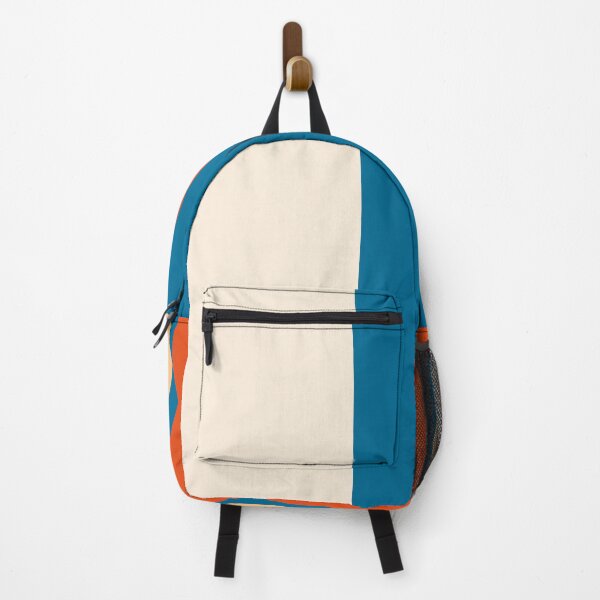 Item preview, Colorful Minimal Line Art Bej Orange Blue designed and sold by BeatrisVeres.
