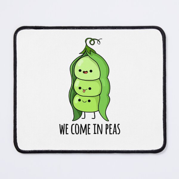 Item preview, We Come In Peas Funny Pea Puns  designed and sold by punnybone.