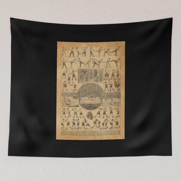 Item preview, Boxing Vintage Knowledge art designed and sold by toniobnd51.
