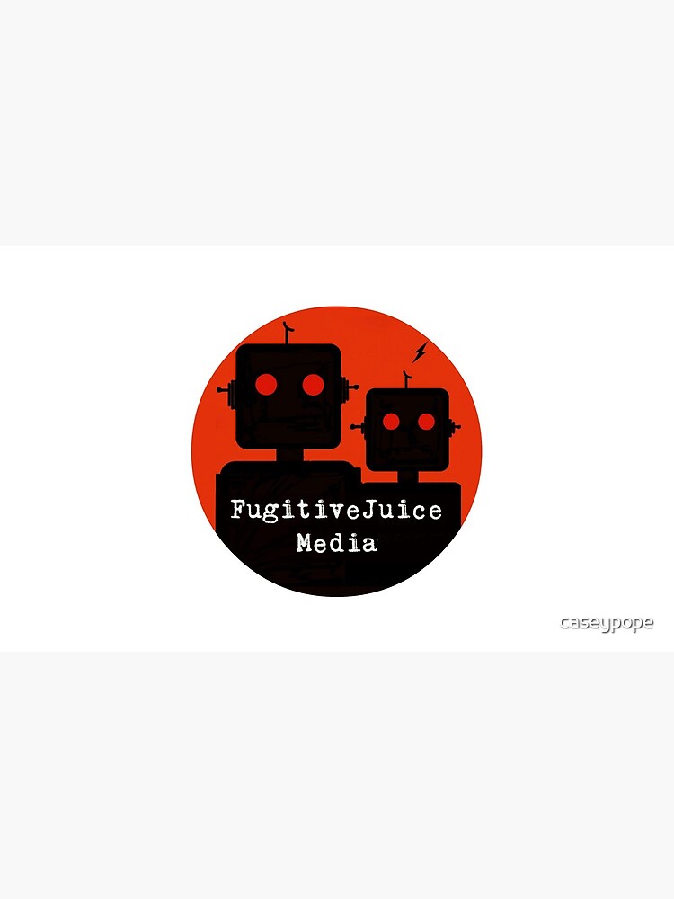 Robot Logo - FugitiveJuice Media by caseypope