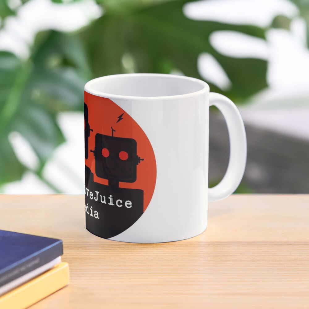 Robot Logo - FugitiveJuice Media Mug