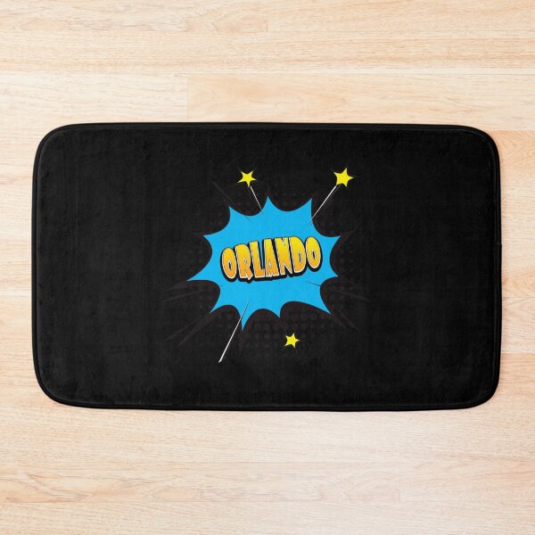 Item preview, Comic Book Speech Bubble Font First Name Orlando Tank Top designed and sold by addeoovrteqt.