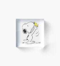 Snoopy love and friends Acrylic Block
