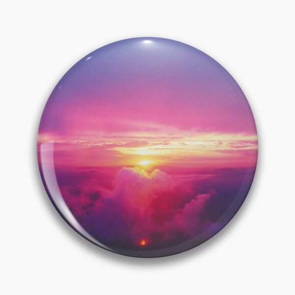 Item preview, Blue Clouds with Pink Sunset - Watercolor Painting 2 designed and sold by Unaiza Khalid.