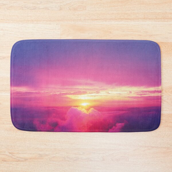 Item preview, Blue Clouds with Pink Sunset - Watercolor Painting 2 designed and sold by Unaiza Khalid.