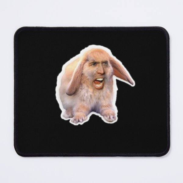 Item preview, Nicolas Cage as a Rabbit Nicholas Cage - Nick Cage - Nic Cage  designed and sold by PAFDesign.