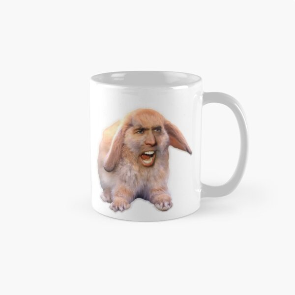 Aperçu de l'œuvre Nicolas Cage en lapin Nicolas Cage - Nick Cage - Nic Cage créée et vendue par PAFDesign.