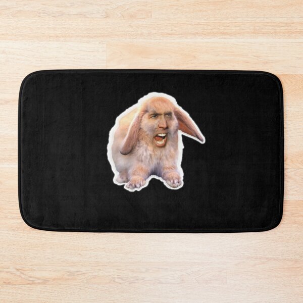Item preview, Nicolas Cage as a Rabbit Nicholas Cage - Nick Cage - Nic Cage  designed and sold by PAFDesign.