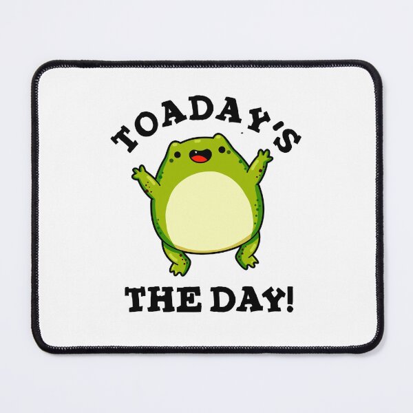 Item preview, Toadays The Day Funny Toad Puns  designed and sold by punnybone.