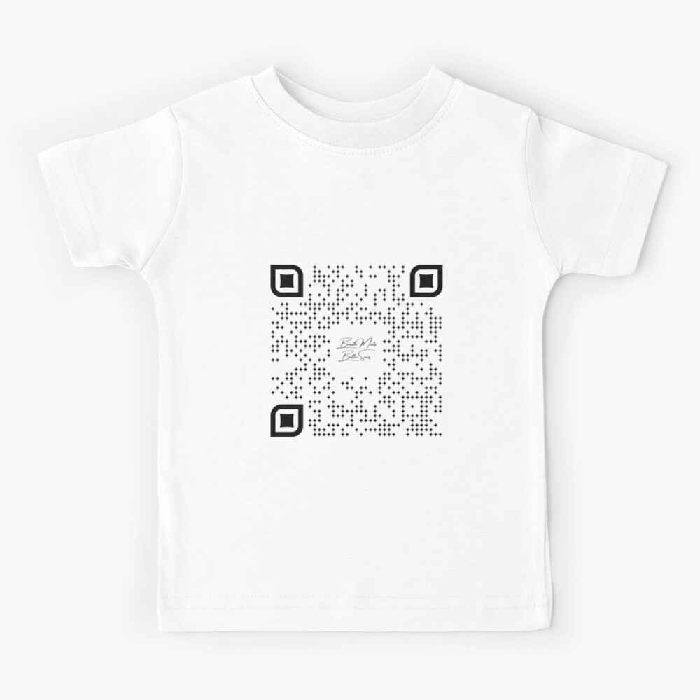 "Breath Mints/Battle Scars QR Code" Kids TShirt for Sale by