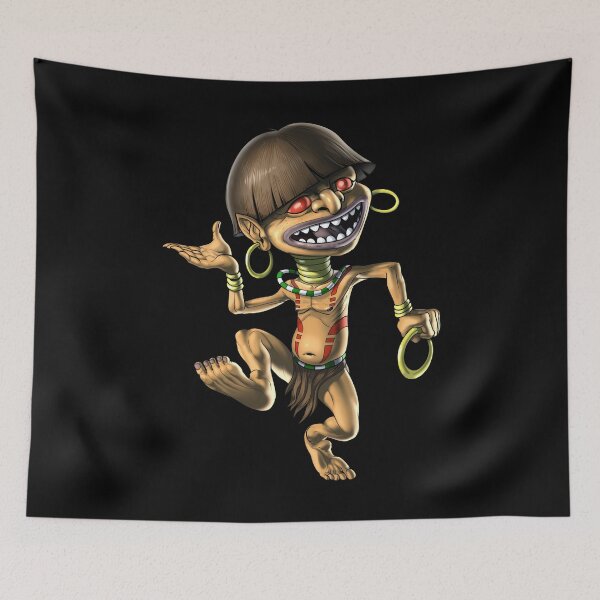 Item preview, Aztec Creature Chaneque designed and sold by underheaven.