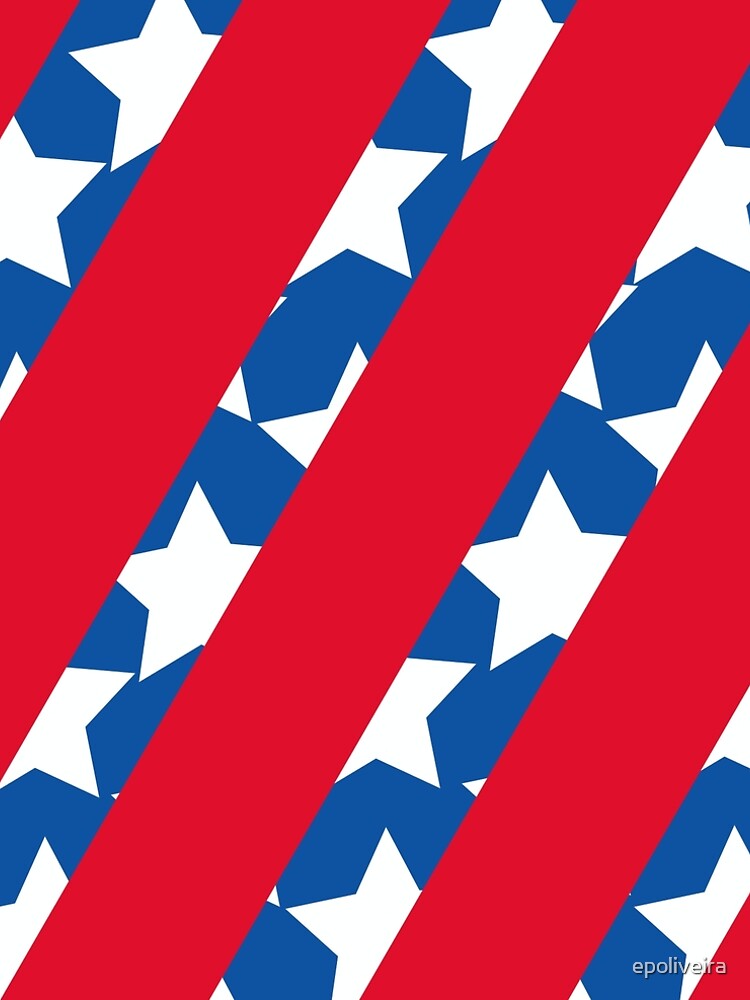Red Stripes with Blue and Stars by epoliveira