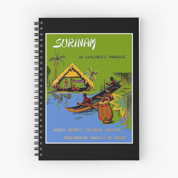 Item preview, SURINAM  South America Vintage Travel and Tourism Print designed and sold by posterbobs.