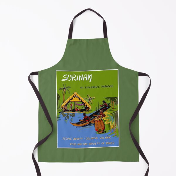 Item preview, SURINAM South America Vintage Travel and Tourism Print designed and sold by posterbobs.