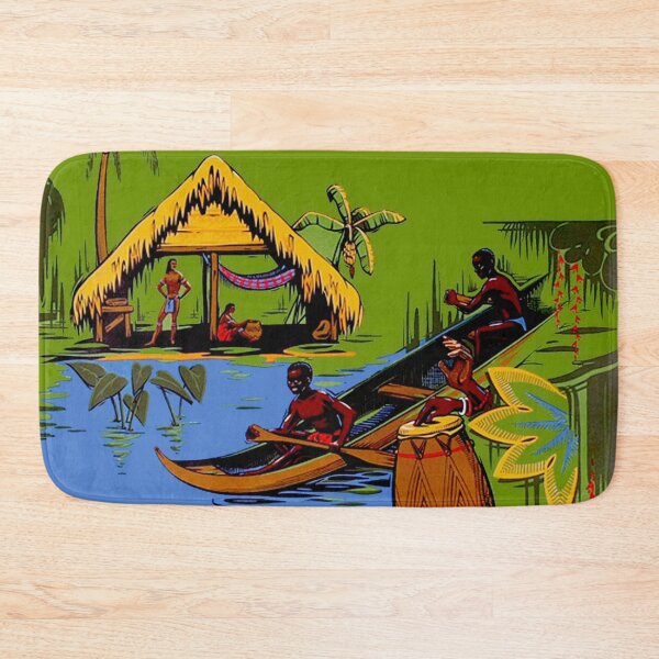 Item preview, SURINAM  South America Vintage Travel and Tourism Print designed and sold by posterbobs.