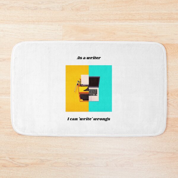 Item preview, As a writer I can 'write' wrongs. designed and sold by TheWorldofYvonneMarrs.