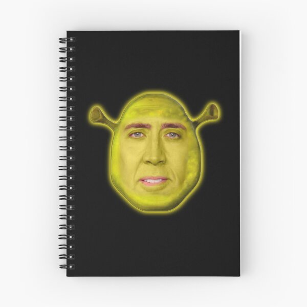 Item preview, Nicholas Cage as Shrek - Nicolas Cage - Nick Cage - Nic Cage  designed and sold by PAFDesign.