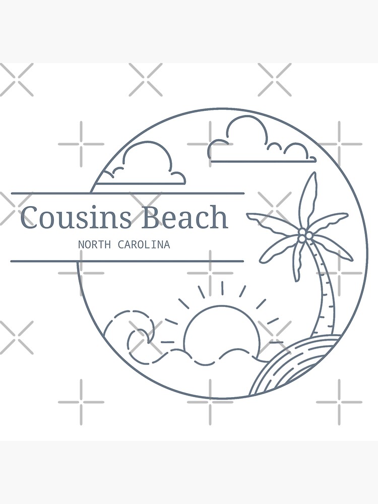 "Cousins Beach | The Summer I Turned Pretty" Art Print for Sale by