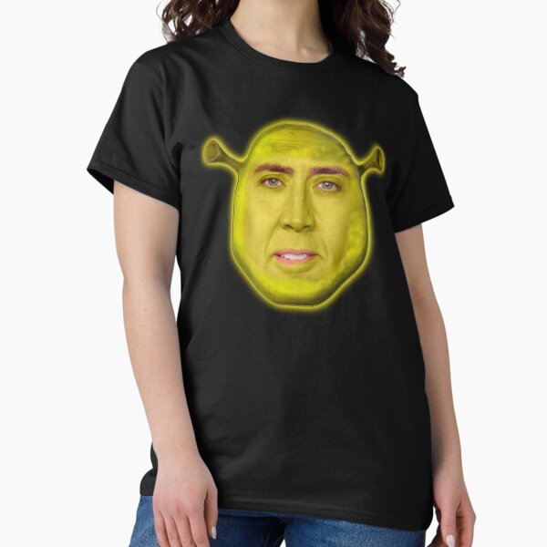 Item preview, Nicholas Cage as Shrek - Nicolas Cage - Nick Cage - Nic Cage  designed and sold by PAFDesign.