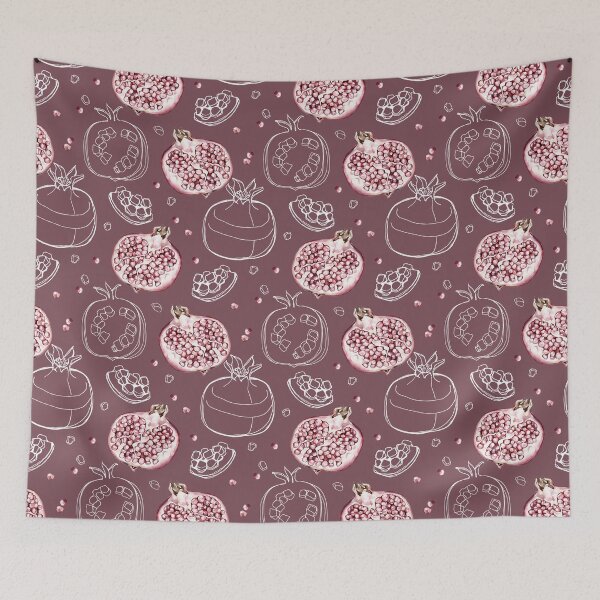 Item preview, pomegranate fruit designed and sold by vikimarmot85.