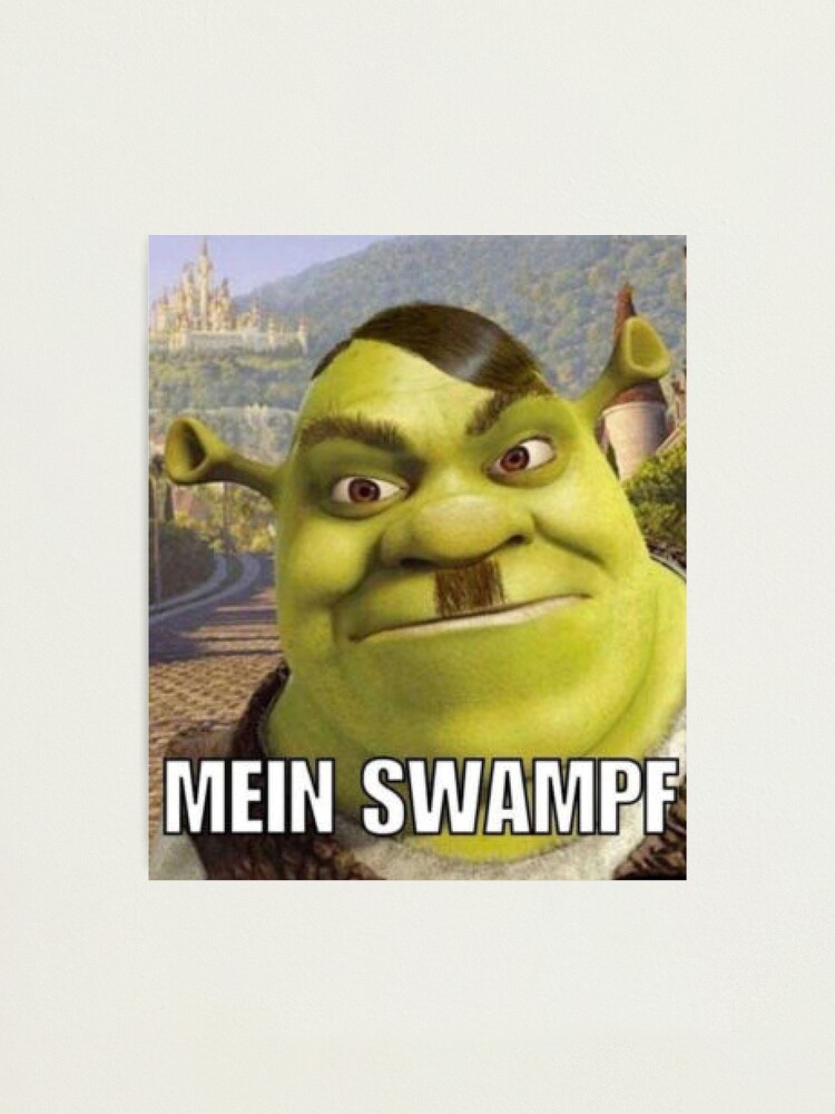 Shrek meme | Photographic Print