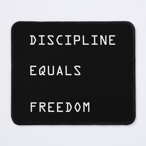 Item preview, Discipline Equals Freedom Essential T-Shirt designed and sold by verarheaf9.