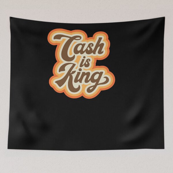 Item preview, CASH is KING (70s orange) designed and sold by JennieCarolina.