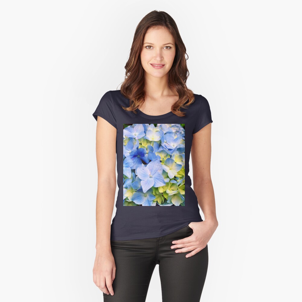 Item preview, Fitted Scoop T-Shirt designed and sold by OneDayArt.