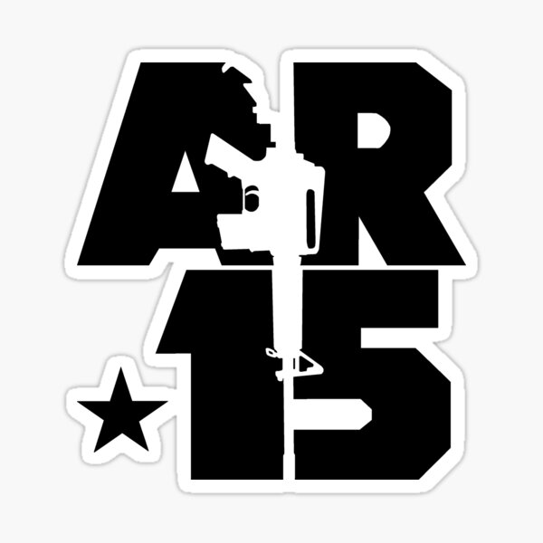 Item preview, AR-15 (Black) designed and sold by kirbeekatz.
