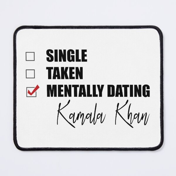 Item preview, Mentally dating Kamala Khan designed and sold by Bend-The-Trendd.