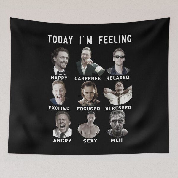 Item preview, Tom Hiddleston - Funny Feelings - Loki Gift designed and sold by PAFDesign.