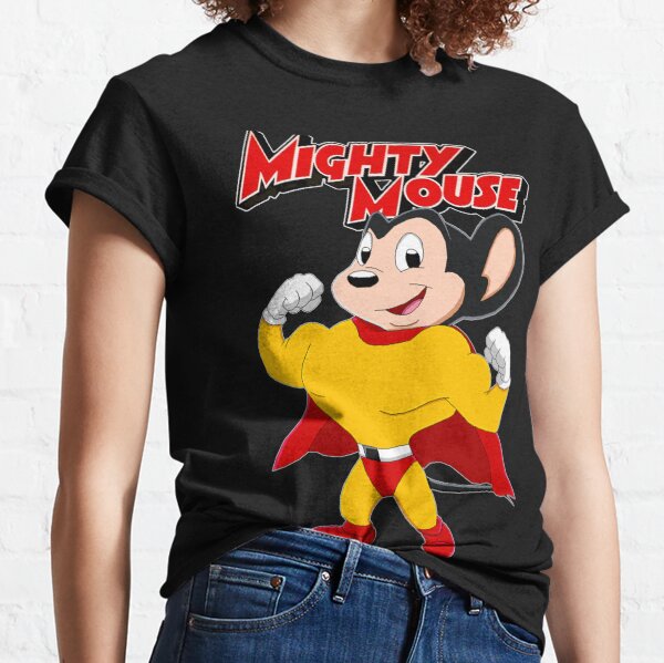 CAMISETA POLO T-SHIRT SUPER RATON CARTOON VINTAGE RETRO MIGHTY MOUSE SIL DAv095 Moda ST3049250 CAMISETA POLO T-SHIRT SUPER RATON CARTOON VINTAGE RETRO MIGHTY MOUSE SIL DAv095 Moda ST3049250