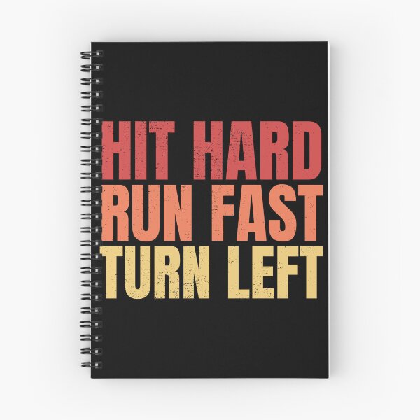 Item preview, Hit Hard Run Fast Turn Left Sticker designed and sold by kerritoniap2g.
