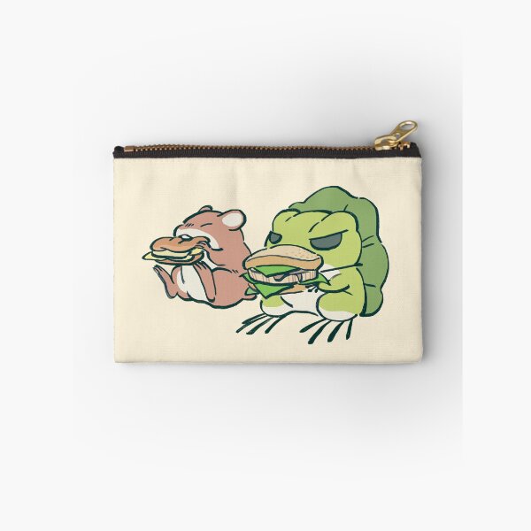 Item preview, I draw traveling frog and mouse eating their meal / tabi kaeru designed and sold by RansRoom.