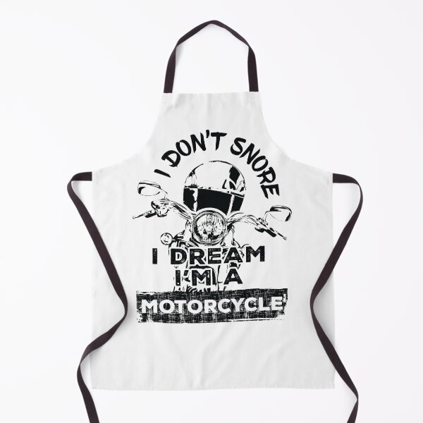 Item preview, I don't snore I dream I'm a motorcycle - Black designed and sold by F440.
