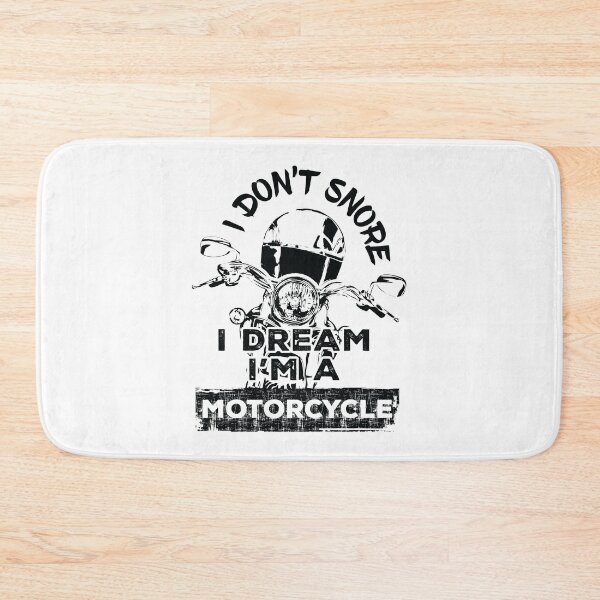 Item preview, I don't snore I dream I'm a motorcycle - Black designed and sold by F440.