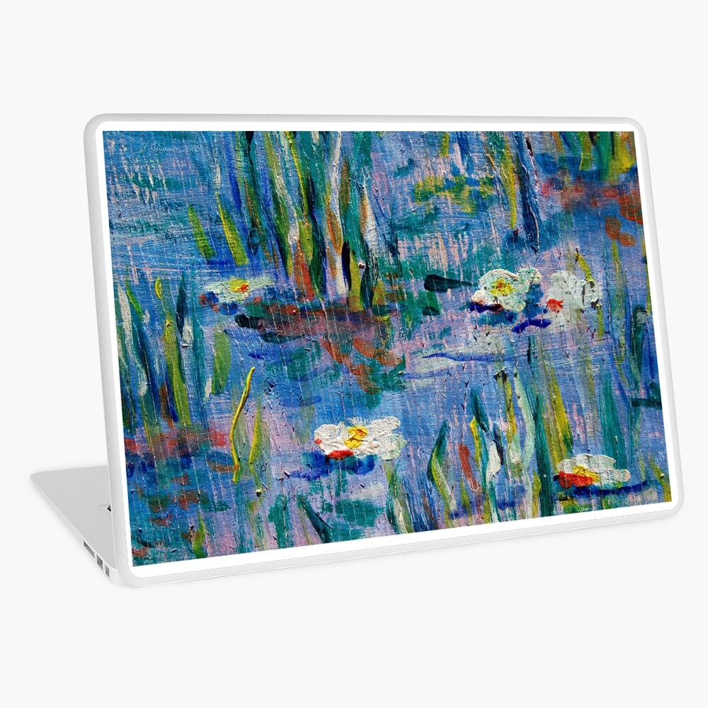 Monet Alley Laptop Skin