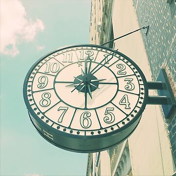 Artwork thumbnail, Time after Time - Clock and Compass Photography by OneDayArt
