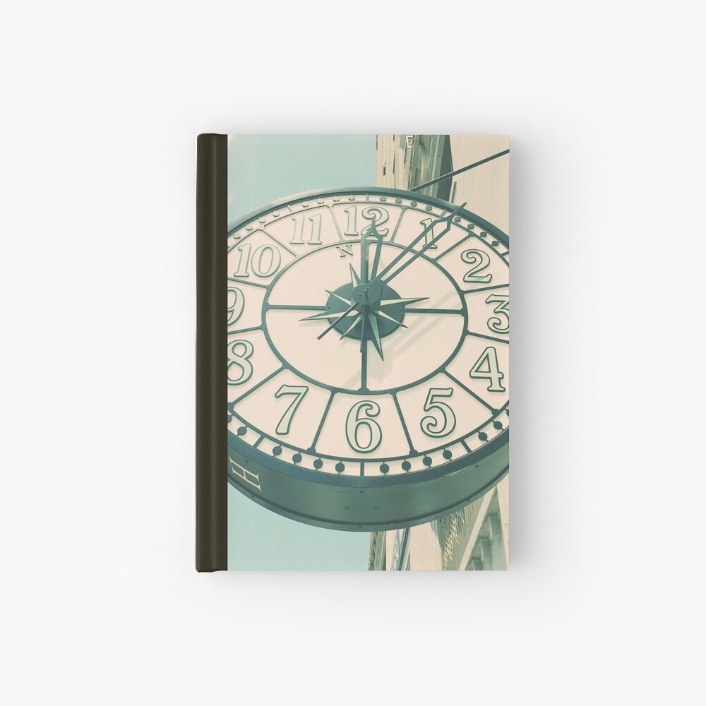 Time after Time - Clock and Compass Photography Hardcover Journal