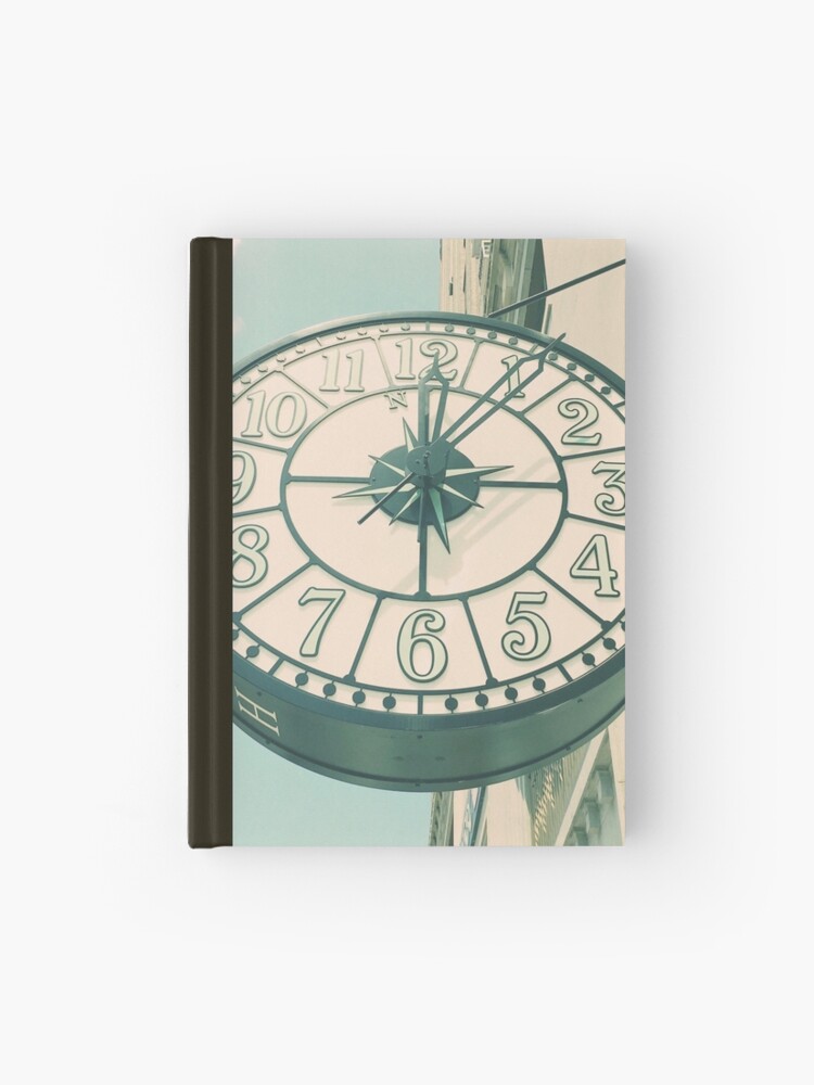 Thumbnail 1 of 3, Hardcover Journal, Time after Time - Clock and Compass Photography designed and sold by OneDayArt.
