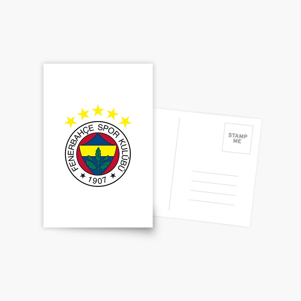 Fenerbahce Flag Postcard for Sale by deniz29