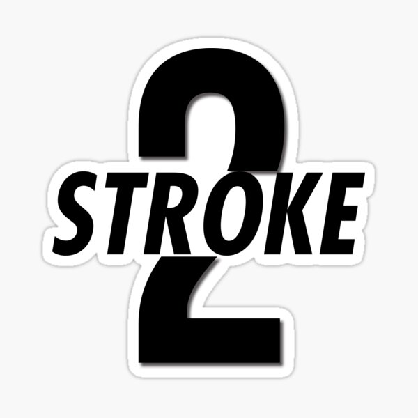 2 Stroke Sticker by FRND.