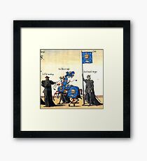 Galice representation in Charles V illustration Framed Print