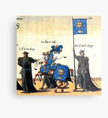 Galice representation in Charles V illustration Metal Print