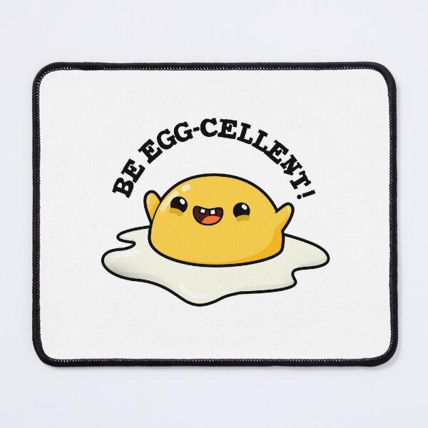 Item preview, Be Egg-cellent Funny Egg Puns  designed and sold by punnybone.