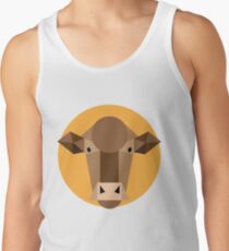 Geh Kühe !! Geometrische Kuh Tank Top