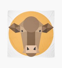 Go Cows!! Geometric Cow Scarf