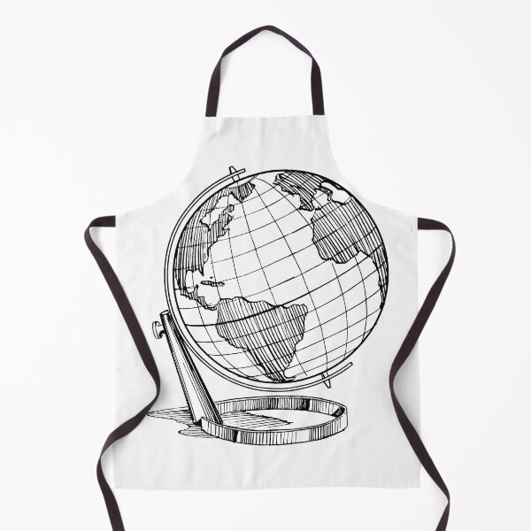 Item preview, World Globe design for clothes designed and sold by Delightandarts.